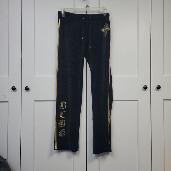 Bcbgmaxazria velour two-piece track suit, medium - Picture 13 of 15